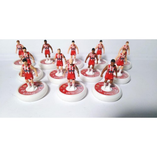 Subbuteo Andrew Table Soccer Olympiacos BC 2012-13 Euroleague Winners London 